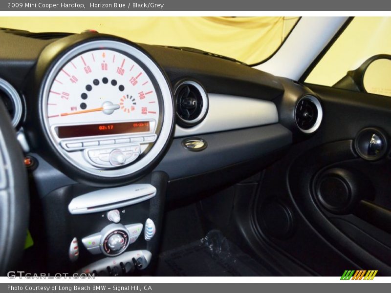 Horizon Blue / Black/Grey 2009 Mini Cooper Hardtop