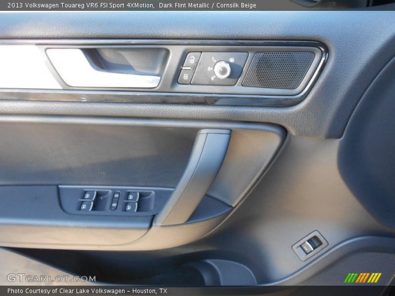 Dark Flint Metallic / Cornsilk Beige 2013 Volkswagen Touareg VR6 FSI Sport 4XMotion