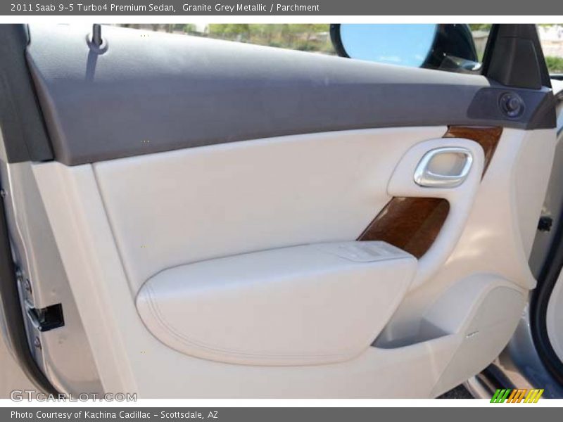 Granite Grey Metallic / Parchment 2011 Saab 9-5 Turbo4 Premium Sedan