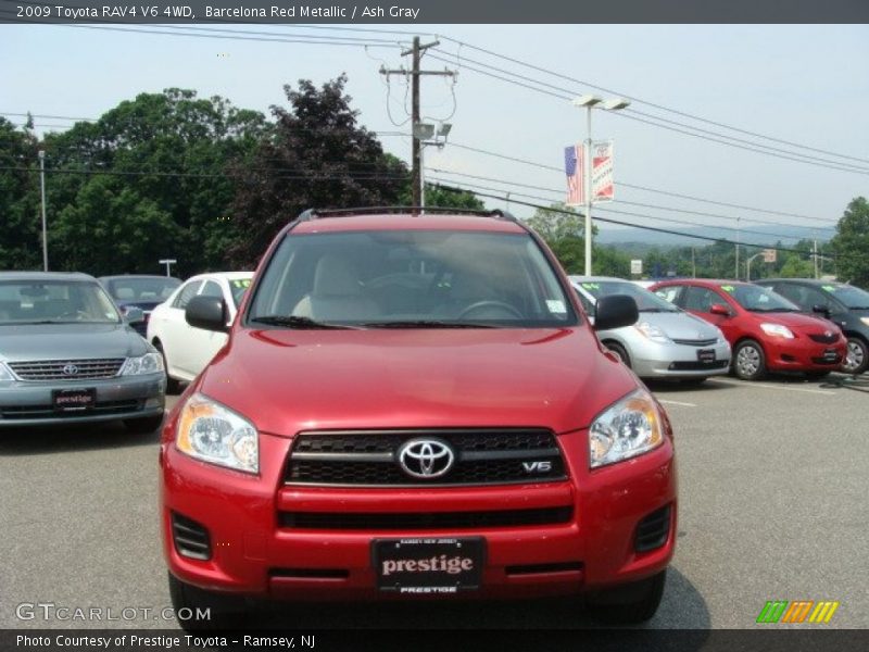 Barcelona Red Metallic / Ash Gray 2009 Toyota RAV4 V6 4WD