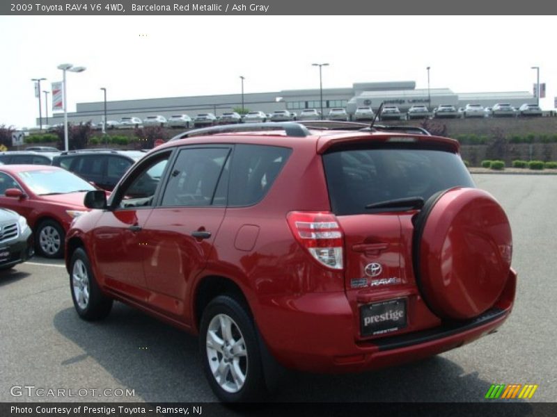 Barcelona Red Metallic / Ash Gray 2009 Toyota RAV4 V6 4WD