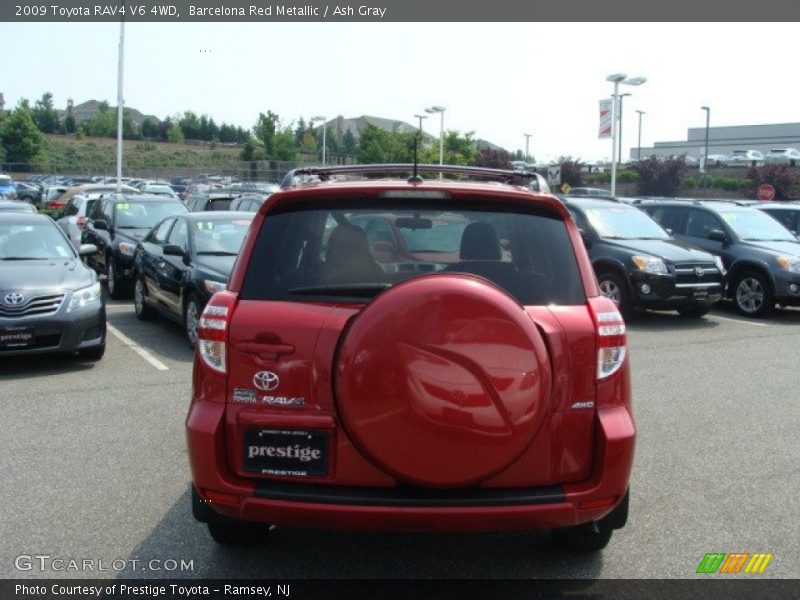 Barcelona Red Metallic / Ash Gray 2009 Toyota RAV4 V6 4WD