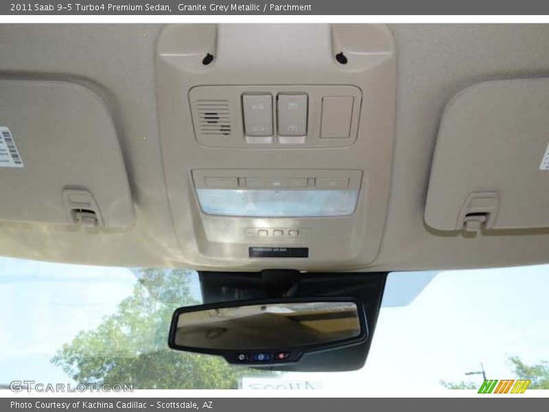 Granite Grey Metallic / Parchment 2011 Saab 9-5 Turbo4 Premium Sedan