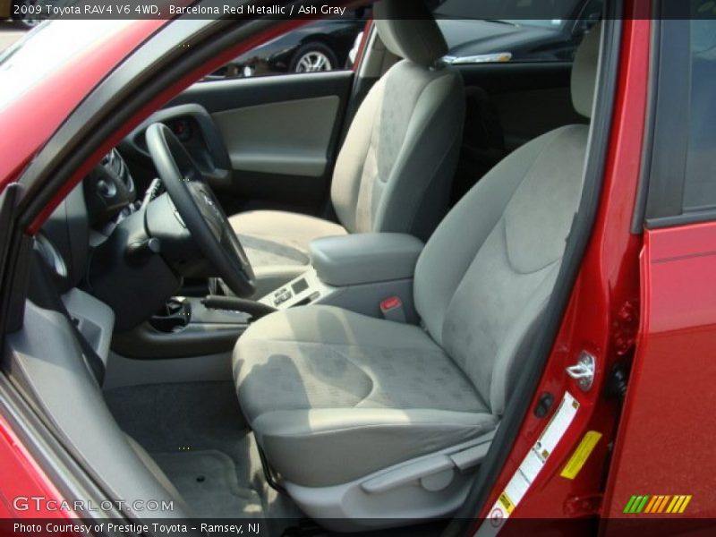 Barcelona Red Metallic / Ash Gray 2009 Toyota RAV4 V6 4WD