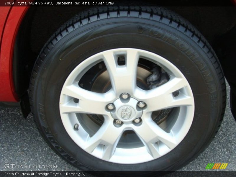 Barcelona Red Metallic / Ash Gray 2009 Toyota RAV4 V6 4WD