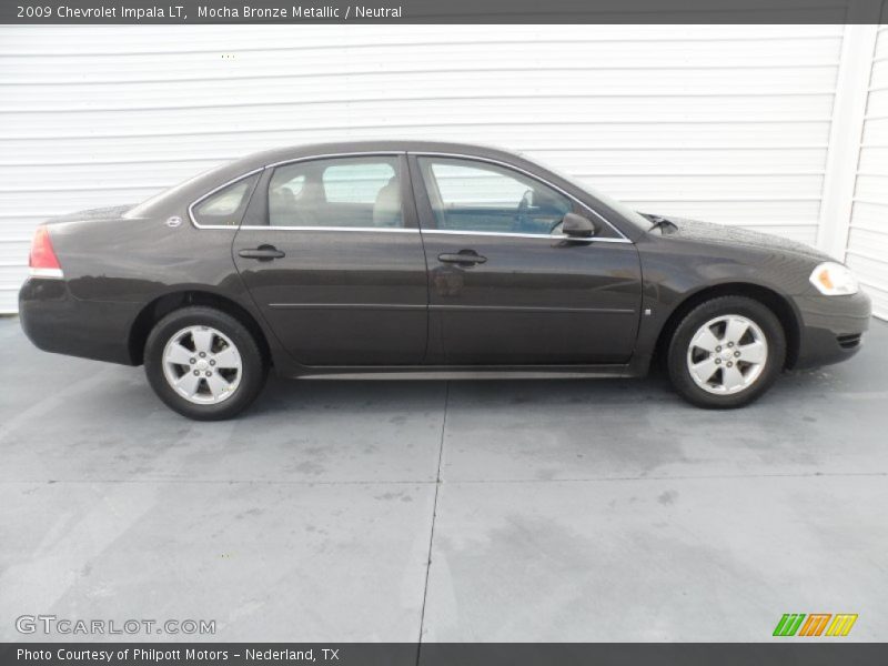 Mocha Bronze Metallic / Neutral 2009 Chevrolet Impala LT