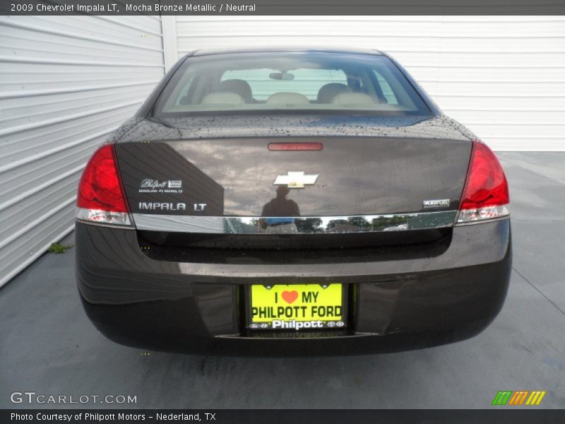 Mocha Bronze Metallic / Neutral 2009 Chevrolet Impala LT