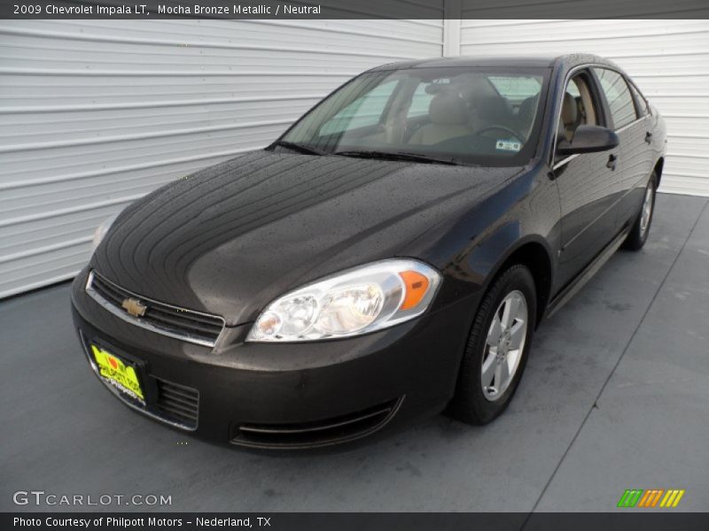 Mocha Bronze Metallic / Neutral 2009 Chevrolet Impala LT