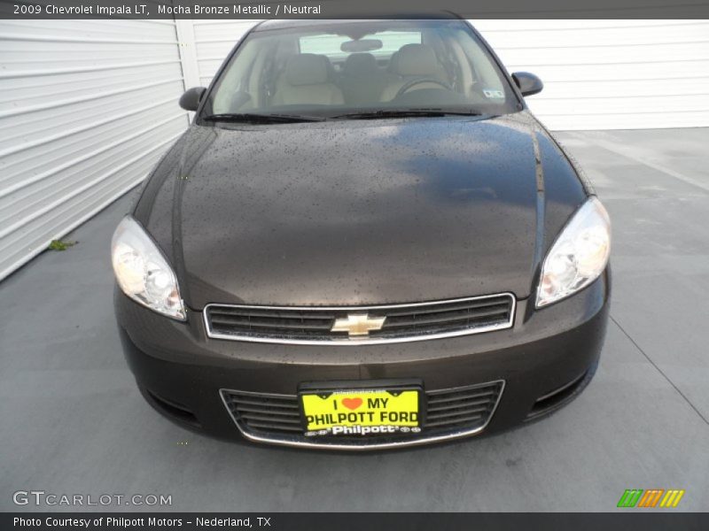 Mocha Bronze Metallic / Neutral 2009 Chevrolet Impala LT