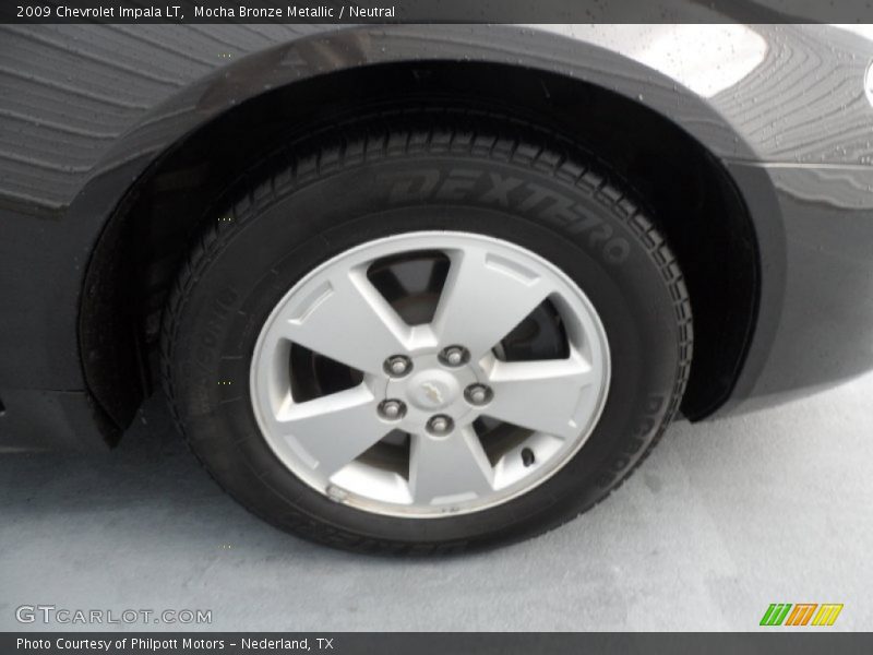 Mocha Bronze Metallic / Neutral 2009 Chevrolet Impala LT