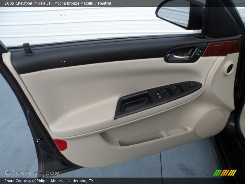 Mocha Bronze Metallic / Neutral 2009 Chevrolet Impala LT