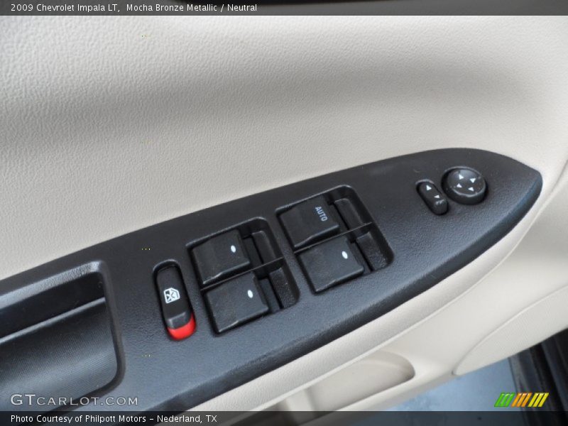 Mocha Bronze Metallic / Neutral 2009 Chevrolet Impala LT
