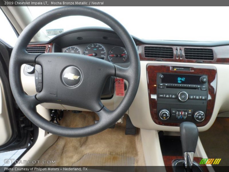 Mocha Bronze Metallic / Neutral 2009 Chevrolet Impala LT