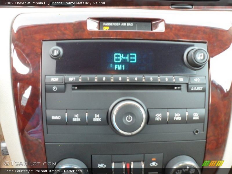 Mocha Bronze Metallic / Neutral 2009 Chevrolet Impala LT