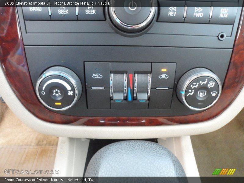 Mocha Bronze Metallic / Neutral 2009 Chevrolet Impala LT