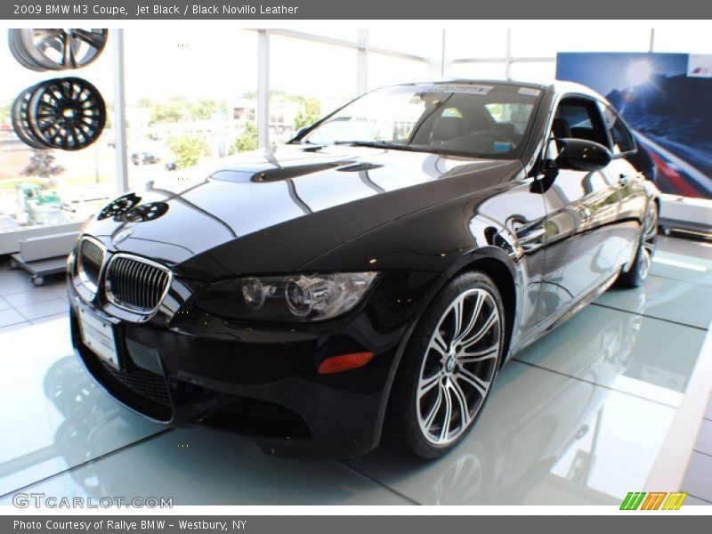Jet Black / Black Novillo Leather 2009 BMW M3 Coupe