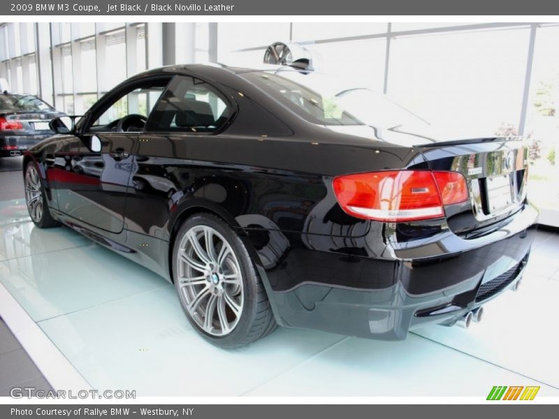 Jet Black / Black Novillo Leather 2009 BMW M3 Coupe