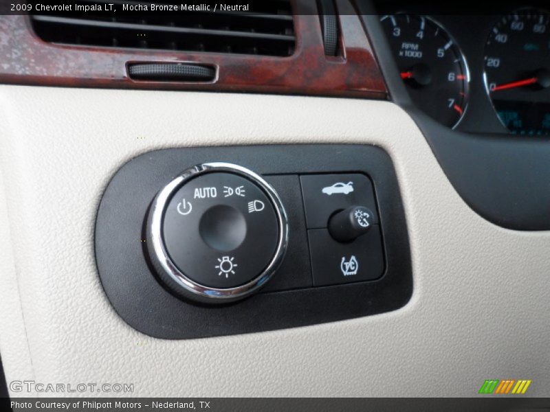 Mocha Bronze Metallic / Neutral 2009 Chevrolet Impala LT