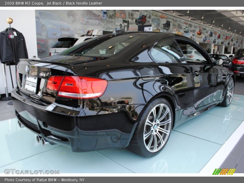 Jet Black / Black Novillo Leather 2009 BMW M3 Coupe