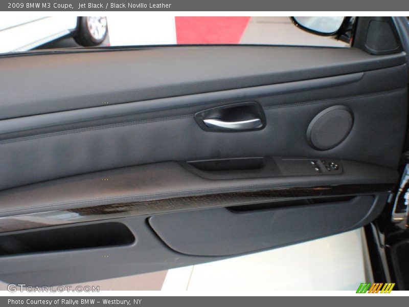 Jet Black / Black Novillo Leather 2009 BMW M3 Coupe