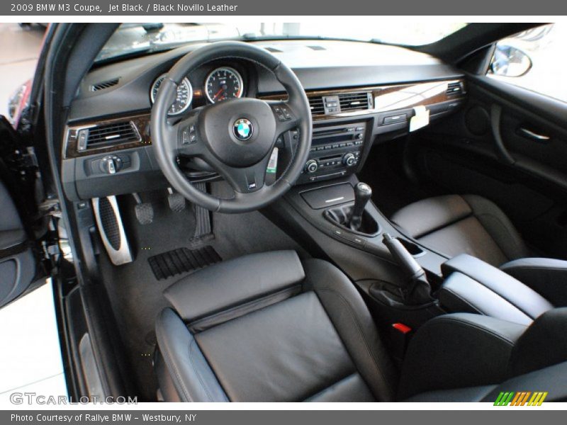 Black Novillo Leather Interior - 2009 M3 Coupe 