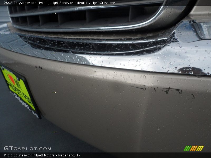 Light Sandstone Metallic / Light Graystone 2008 Chrysler Aspen Limited