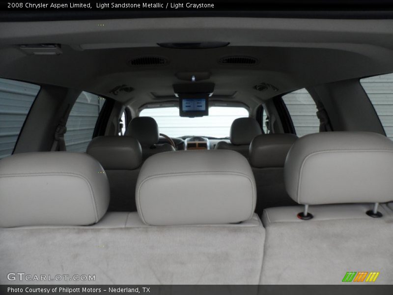 Light Sandstone Metallic / Light Graystone 2008 Chrysler Aspen Limited