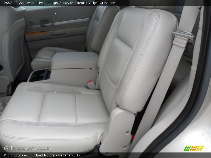 Light Sandstone Metallic / Light Graystone 2008 Chrysler Aspen Limited