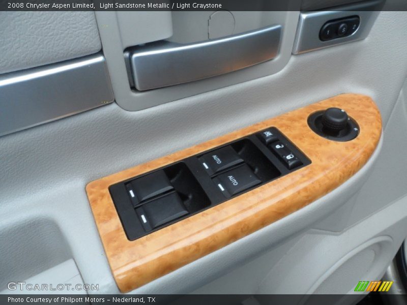 Light Sandstone Metallic / Light Graystone 2008 Chrysler Aspen Limited