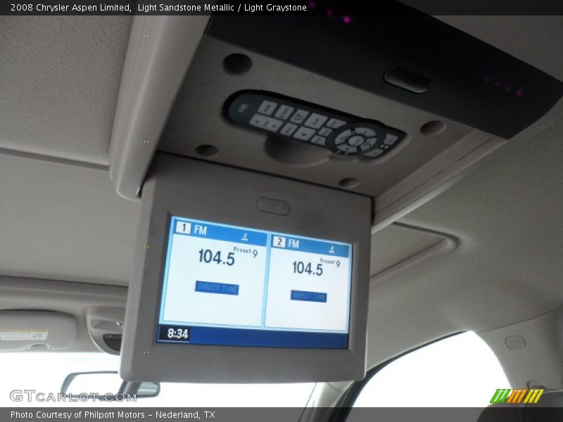 Light Sandstone Metallic / Light Graystone 2008 Chrysler Aspen Limited