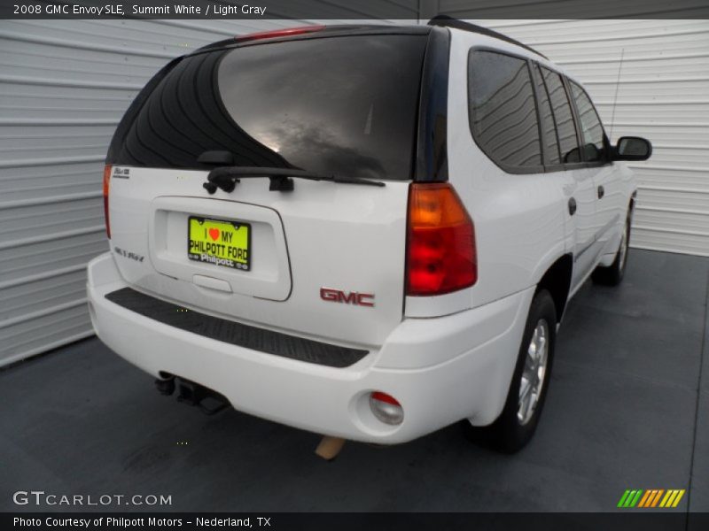 Summit White / Light Gray 2008 GMC Envoy SLE