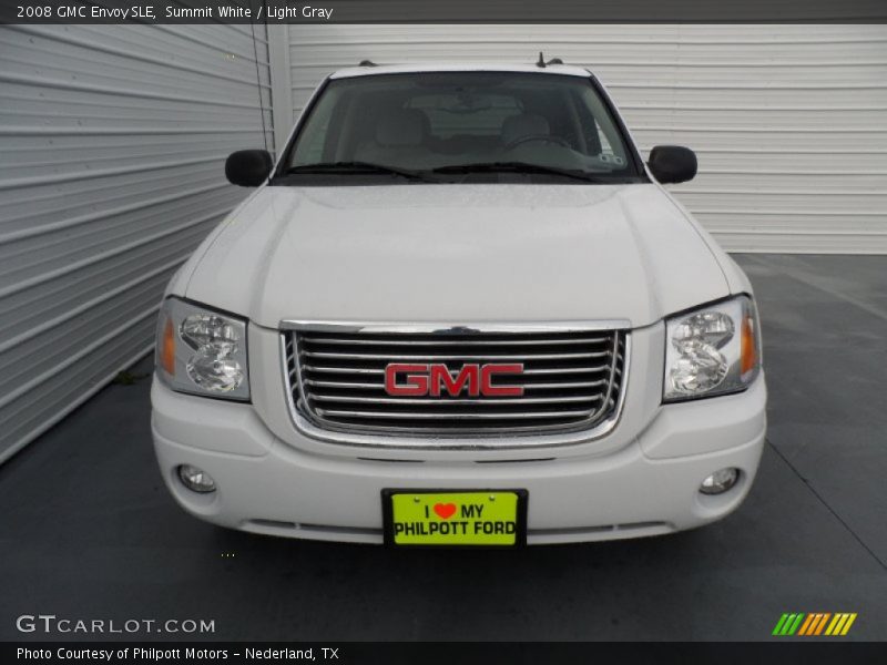 Summit White / Light Gray 2008 GMC Envoy SLE