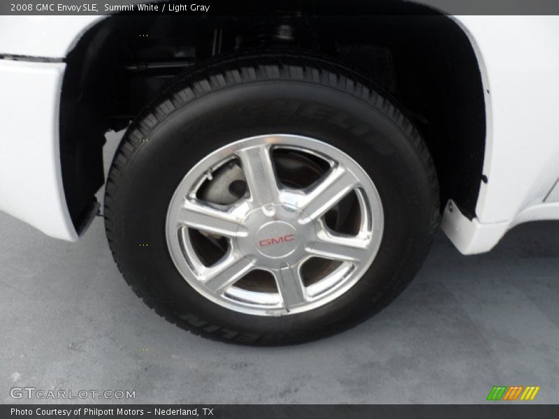 Summit White / Light Gray 2008 GMC Envoy SLE