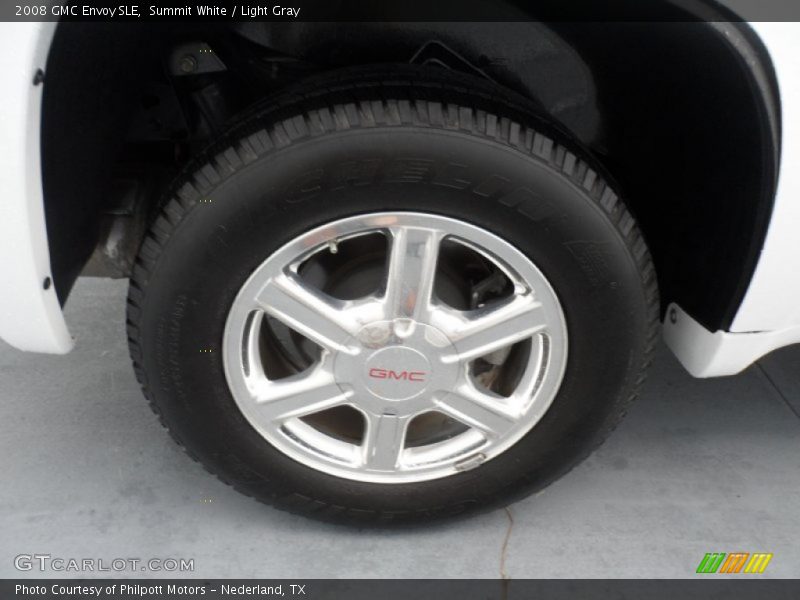 Summit White / Light Gray 2008 GMC Envoy SLE
