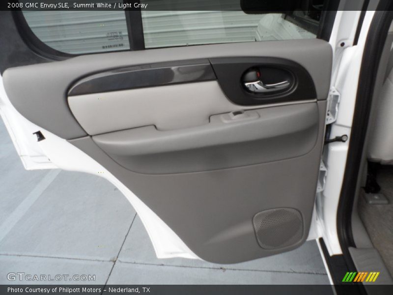 Summit White / Light Gray 2008 GMC Envoy SLE