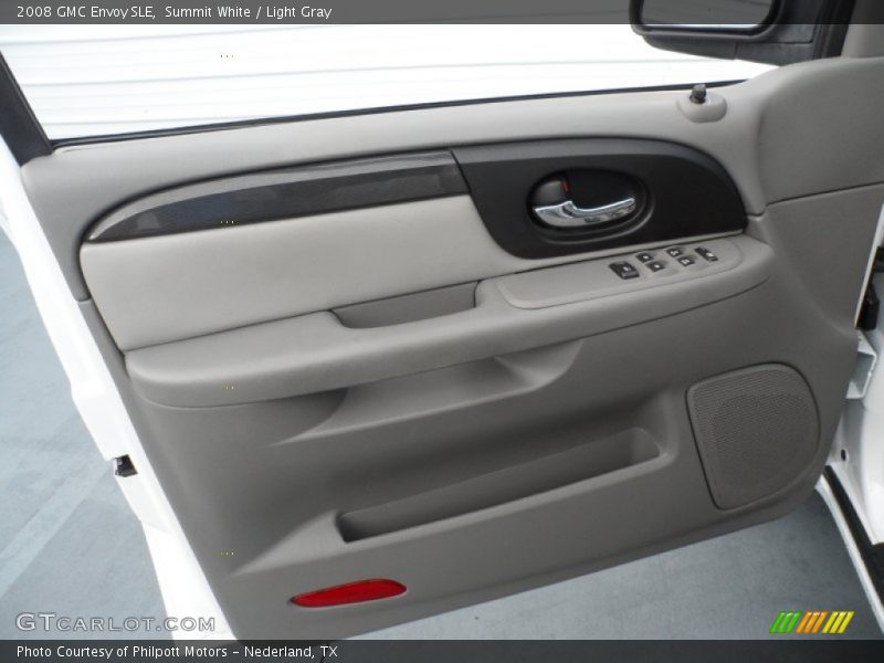 Summit White / Light Gray 2008 GMC Envoy SLE