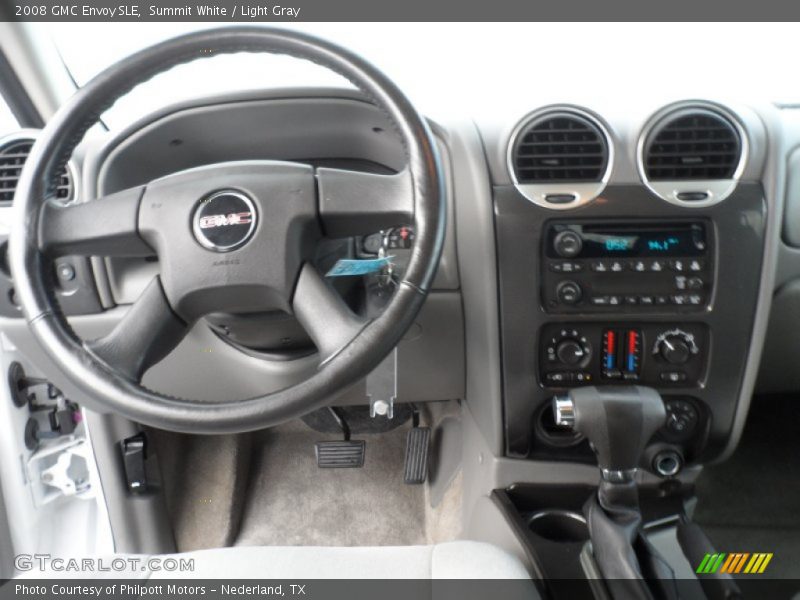 Summit White / Light Gray 2008 GMC Envoy SLE