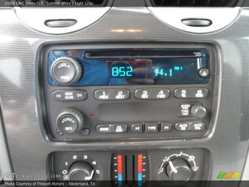 Summit White / Light Gray 2008 GMC Envoy SLE