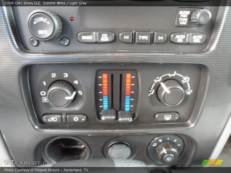 Summit White / Light Gray 2008 GMC Envoy SLE