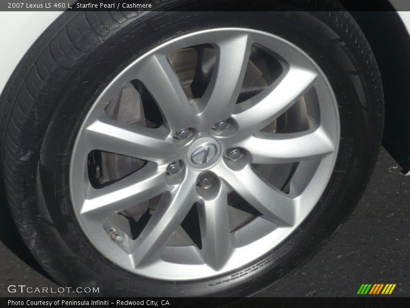 Starfire Pearl / Cashmere 2007 Lexus LS 460 L
