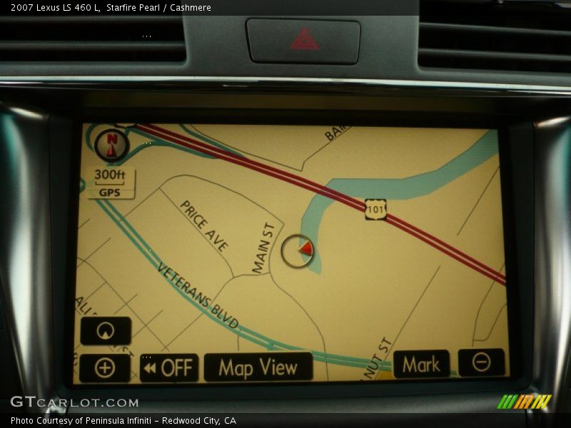 Starfire Pearl / Cashmere 2007 Lexus LS 460 L