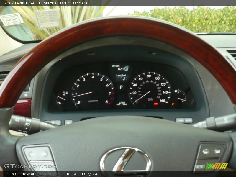 Starfire Pearl / Cashmere 2007 Lexus LS 460 L