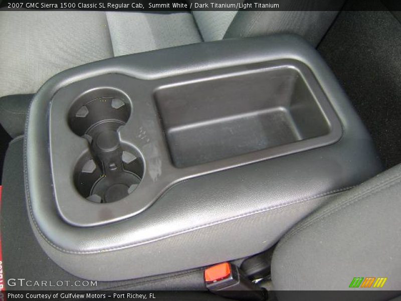 Summit White / Dark Titanium/Light Titanium 2007 GMC Sierra 1500 Classic SL Regular Cab