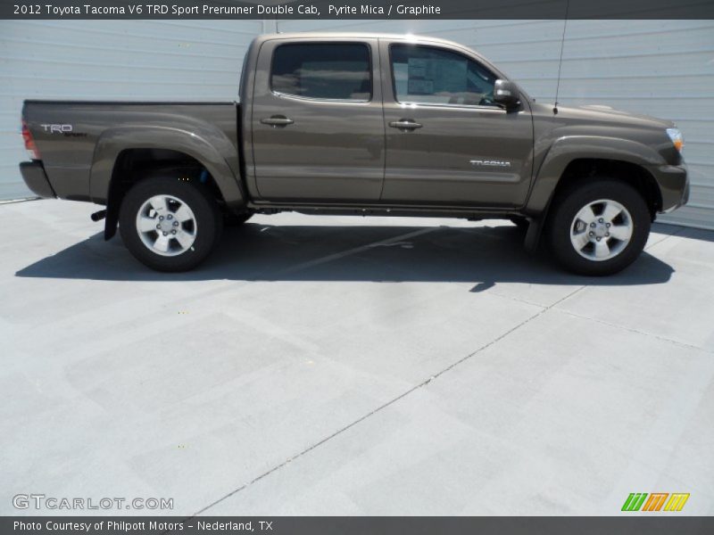 Pyrite Mica / Graphite 2012 Toyota Tacoma V6 TRD Sport Prerunner Double Cab