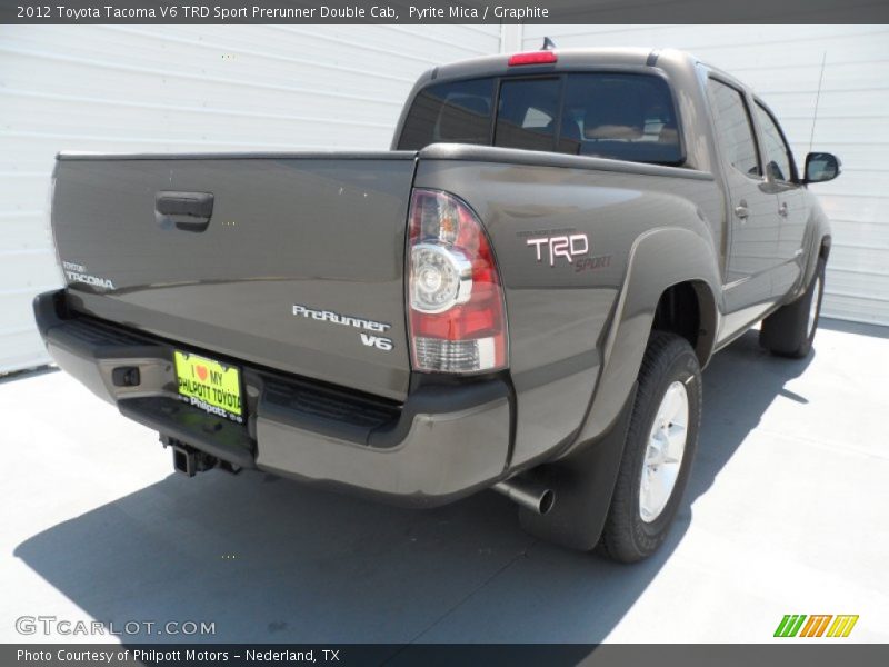 Pyrite Mica / Graphite 2012 Toyota Tacoma V6 TRD Sport Prerunner Double Cab