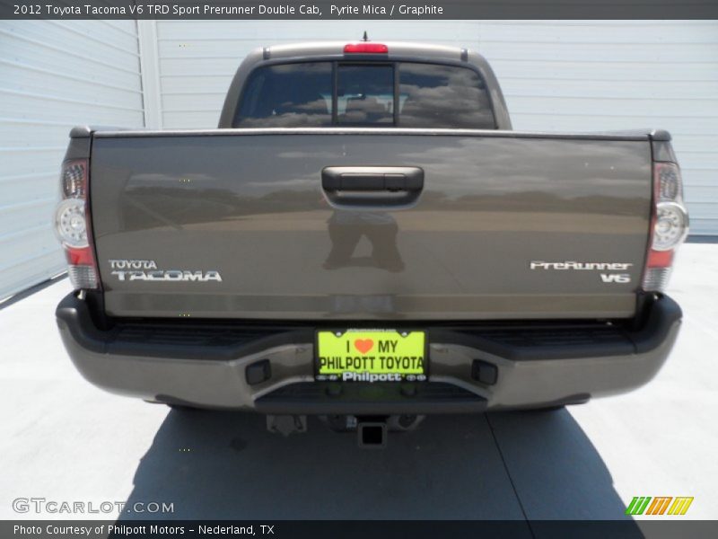 Pyrite Mica / Graphite 2012 Toyota Tacoma V6 TRD Sport Prerunner Double Cab