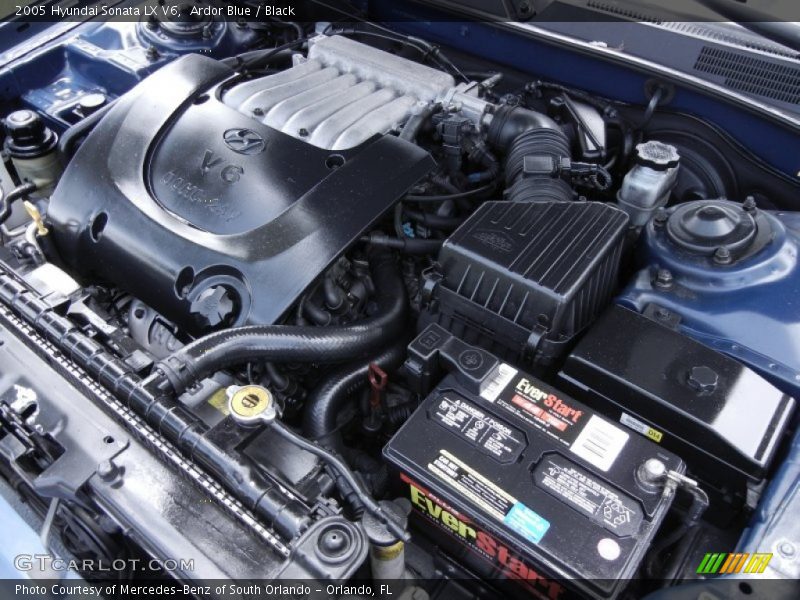  2005 Sonata LX V6 Engine - 2.7 Liter DOHC 24 Valve V6