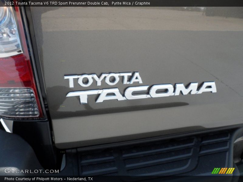 Pyrite Mica / Graphite 2012 Toyota Tacoma V6 TRD Sport Prerunner Double Cab