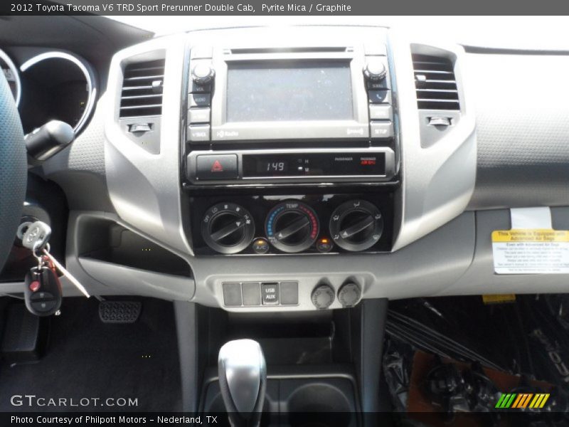 Pyrite Mica / Graphite 2012 Toyota Tacoma V6 TRD Sport Prerunner Double Cab