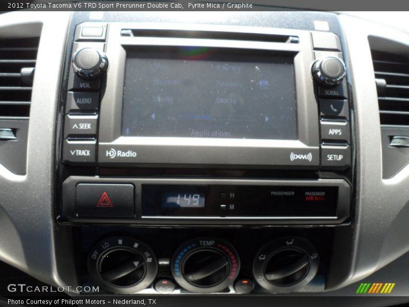 Pyrite Mica / Graphite 2012 Toyota Tacoma V6 TRD Sport Prerunner Double Cab